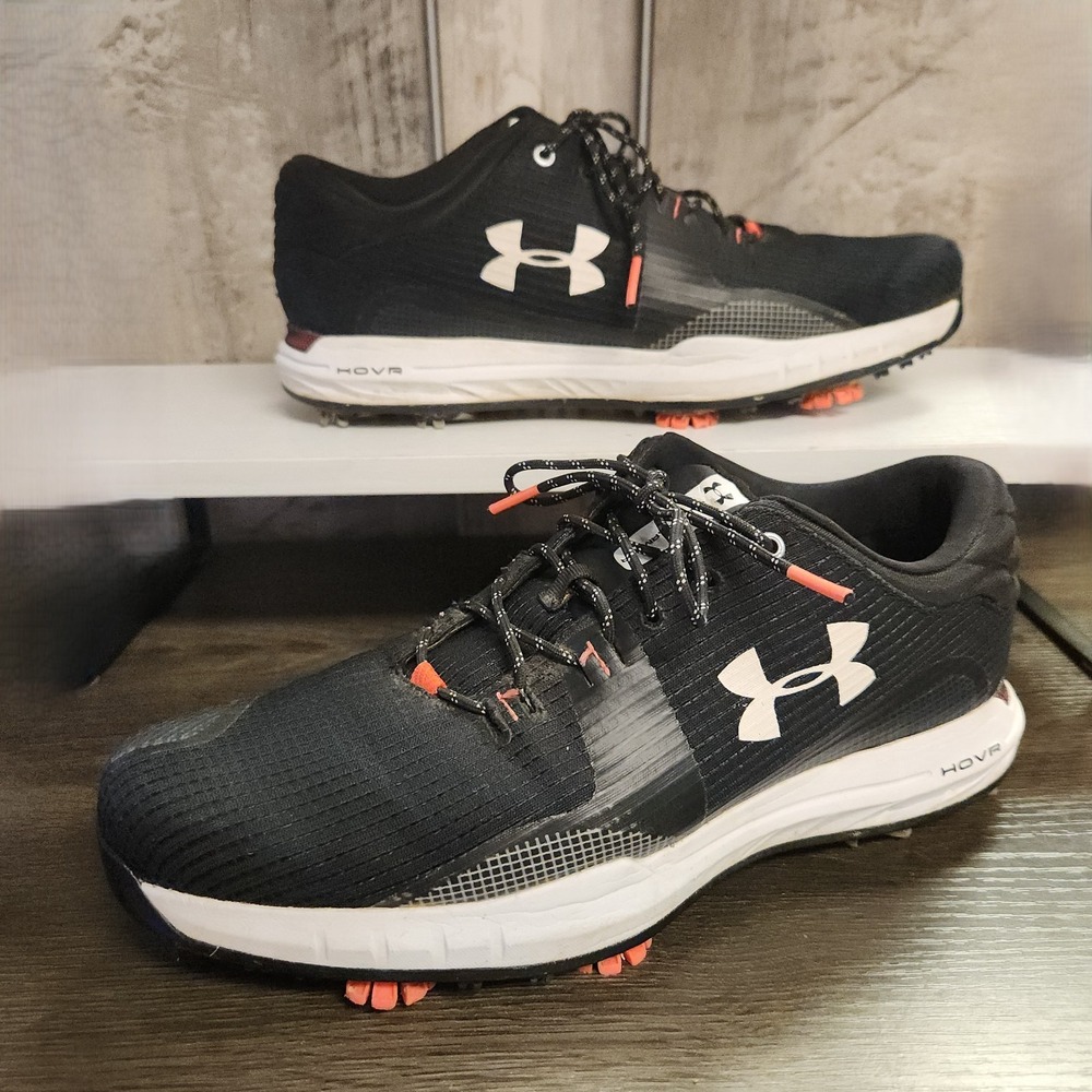 Under Armour UA HOVR Golf Shoes SZ 9 Matchplay TE GTX Waterproof W/Asics Inserts